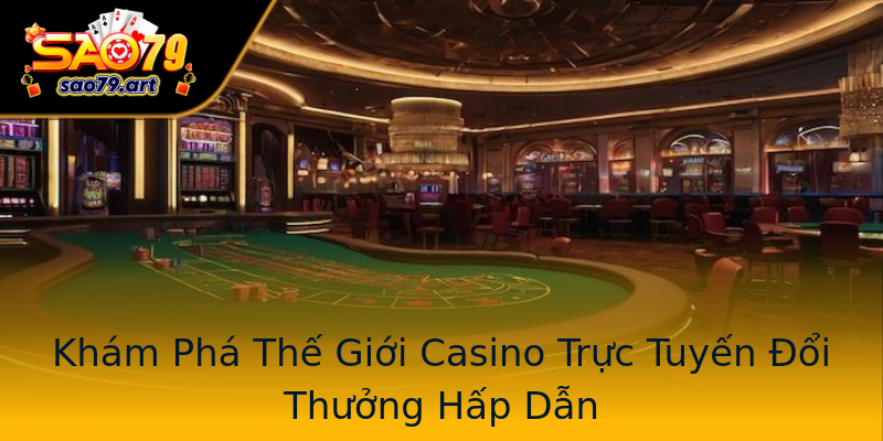 Khám Phá Thế Giới Casino Trực Tuyến Đổi Thưởng Hấp Dẫn Khám Phá Thế Giới Casino Trực Tuyến Đổi Thưởng Hấp Dẫn