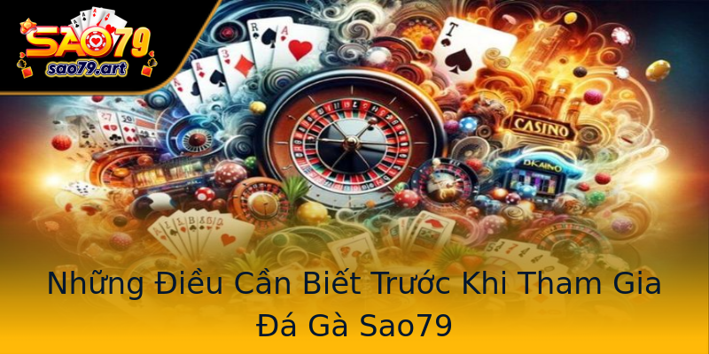 Những Điều Cần Biết Trước Khi Tham Gia Đá Gà Sao79 Những Điều Cần Biết Trước Khi Tham Gia Đá Gà Sao79
